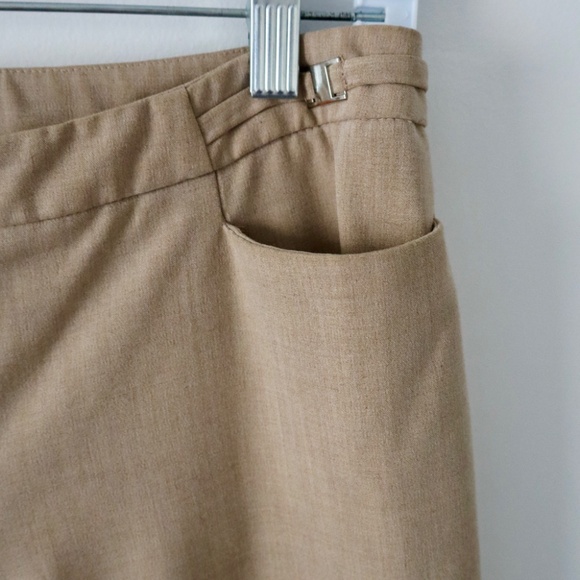 New York & Company Petite Crisp Relaxed Khaki Pants Size 4 - Picture 4 of 7